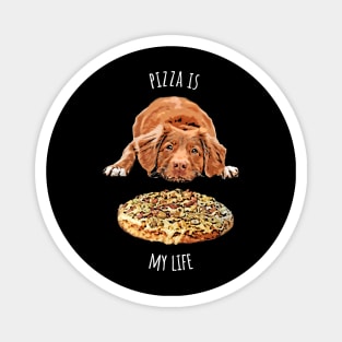 Pizza Is My Life Magnet